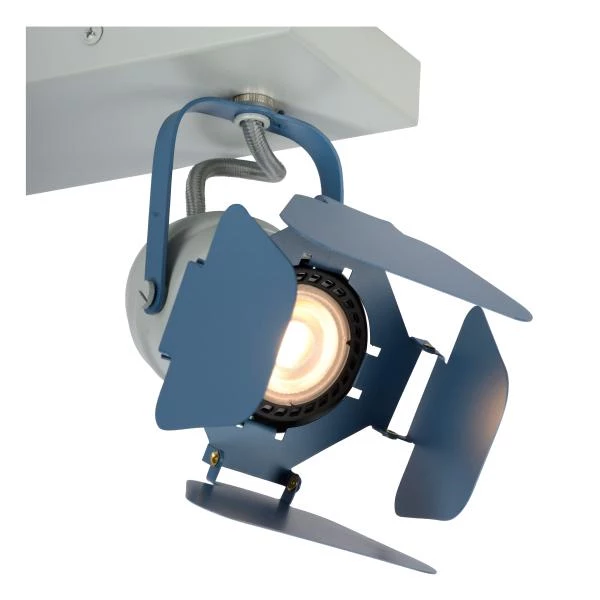 Lucide PICTO - Ceiling spotlight Children - 2xGU10 - Blue - detail 1